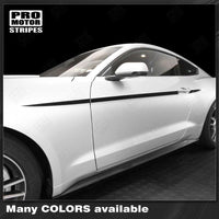 2005 2006 2007 2008 2009 2010 2011 2012 2013 2014 2015 2016 2017 2018 2019 Ford Mustang side
 door Decals Stripes 122760430489-1