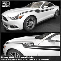 Ford Mustang 2005-2023 Lightning Bolt Side Accent Stripes