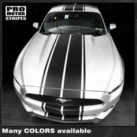 Ford Mustang 2005-2009 & 2013-2017 Over The Top Double Rally Stripes