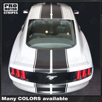 2005 2006 2007 2008 2009 2013 2014 2015 2016 2017 Ford Mustang hood
 trunk
 bumper
 roof Decals Stripes 152738148105-2