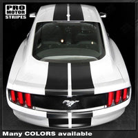 2005 2006 2007 2008 2009 2013 2014 2015 2016 2017 Ford Mustang hood
 trunk
 bumper
 roof Decals Stripes 132367999812-2