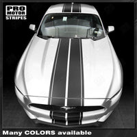 Ford Mustang 2005-2009 & 2013-2023 Over The Top Double Rally Stripes