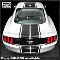 2005 2006 2007 2008 2009 2013 2014 2015 2016 2017 Ford Mustang hood
 trunk
 bumper
 roof Decals Stripes 152750141136-2