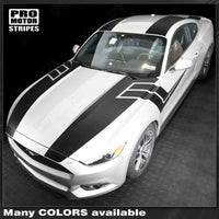 Ford Mustang 2015-2017 Over The Top & Side Sport Stripes