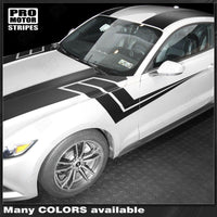 2015 2016 2017 Ford Mustang hood
 side
 trunk
 door
 roof Decals Stripes 132366976207-3