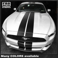 Ford Mustang 2005-2009 & 2013-2023 Over The Top Slim Double Stripes