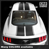2005 2006 2007 2008 2009 2010 2011 2012 2013 2014 2015 2016 2017 Ford Mustang hood
 trunk
 roof Decals Stripes 152751466428-2