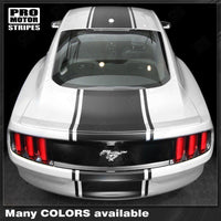 2005 2006 2007 2008 2009 2013 2014 2015 2016 2017 Ford Mustang hood
 trunk
 bumper
 roof Decals Stripes 132360274565-2