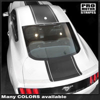 2005 2006 2007 2008 2009 2010 2011 2012 2013 2014 2015 2016 2017 Ford Mustang hood
 trunk
 roof Decals Stripes 152751463286-2