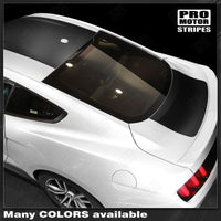 2015 2016 2017 Ford Mustang hood
 trunk
 roof Decals Stripes 132370034024-2