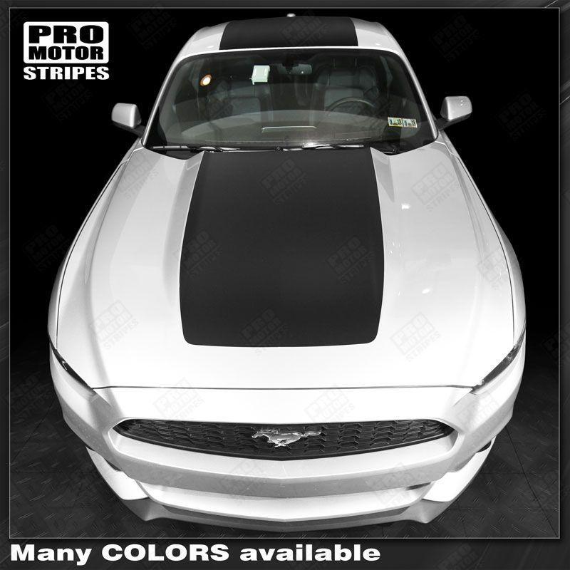 2005 2006 2007 2008 2009 2010 2011 2012 2013 2014 2015 2016 2017 Ford Mustang hood
 trunk
 roof Decals Stripes 132374364342-1