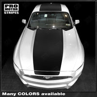 2015 2016 2017 Ford Mustang hood
 trunk
 roof Decals Stripes 132370034024-1