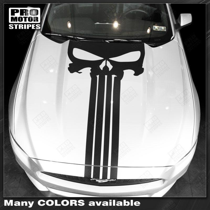 2005 2006 2007 2008 2009 2013 2014 2015 2016 2017 Ford Mustang hood Decals Stripes 132366981962-1