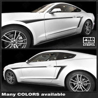 2010 2011 2012 2013 2014 2015 2016 2017 2018 2019 Ford Mustang side
 door Decals Stripes 152741092522-1