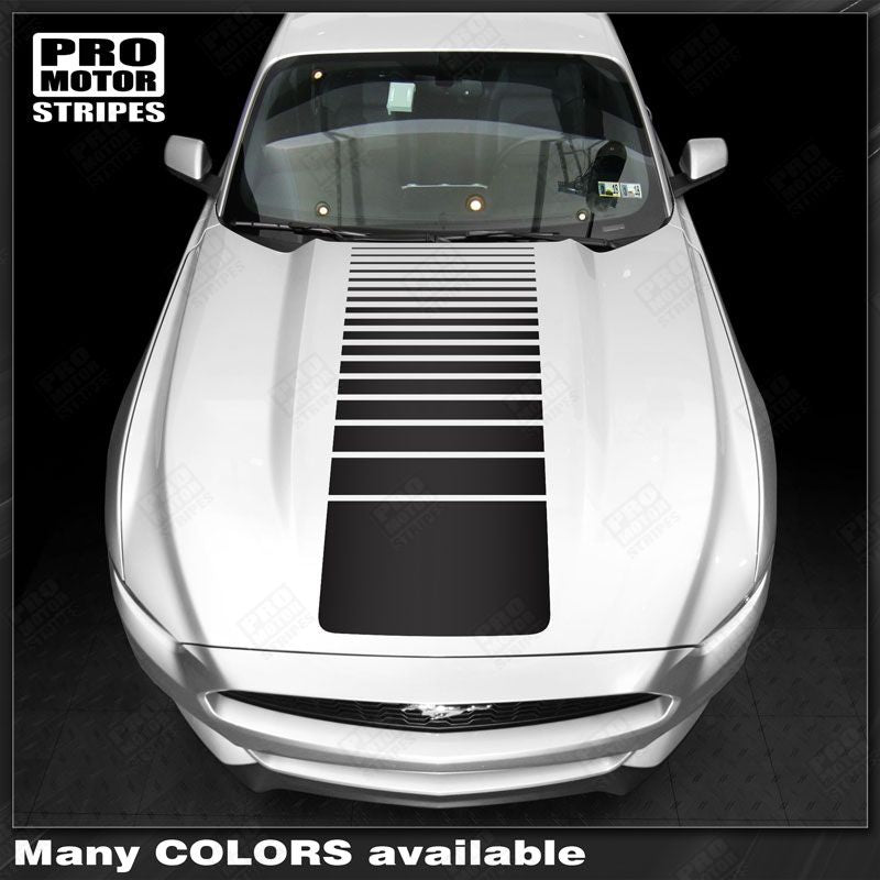 2005 2006 2007 2008 2009 2010 2011 2012 2013 2014 2015 2016 2017 Ford Mustang hood Decals Stripes 132535629569-1