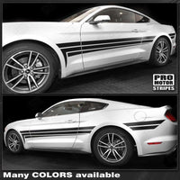 2005 2006 2007 2008 2009 2010 2011 2012 2013 2014 2015 2016 2017 2018 2019 Ford Mustang side
 door Decals Stripes 152739761242-1