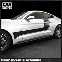 2005 2006 2007 2008 2009 2010 2011 2012 2013 2014 2015 2016 2017 2018 2019 Ford Mustang side
 door Decals Stripes 122761970113-1