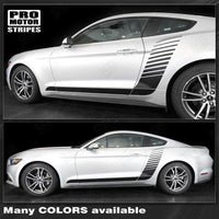 2015 2016 2017 2018 2019 Ford Mustang side
 door
 rocker panel Decals Stripes 122743179964-1