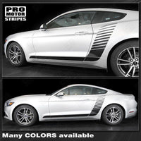 Ford Mustang 2015-2023 Side Hockey Style Strobe Stripes