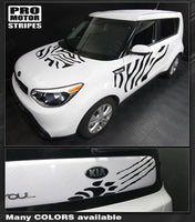 2008 2009 2010 2011 2012 2013 2014 2015 2016 2017 2018 Kia Soul hood
 side
 trunk
 door Decals Stripes 152588443052-1