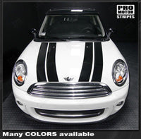 Mini Cooper 2008-2014 Clubman Hood Accent Double Stripes