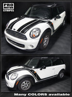 Mini Cooper 2008-2014 Clubman Hood & Side Rocker Stripes