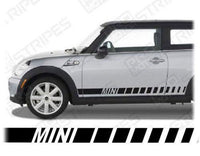 Mini Cooper 2008-2017 Rocker Panel Side Strobe Stripes