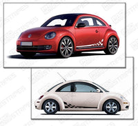  Volkswagen Beetle side
 door
 rocker panel Decals Stripes 132253463951-1